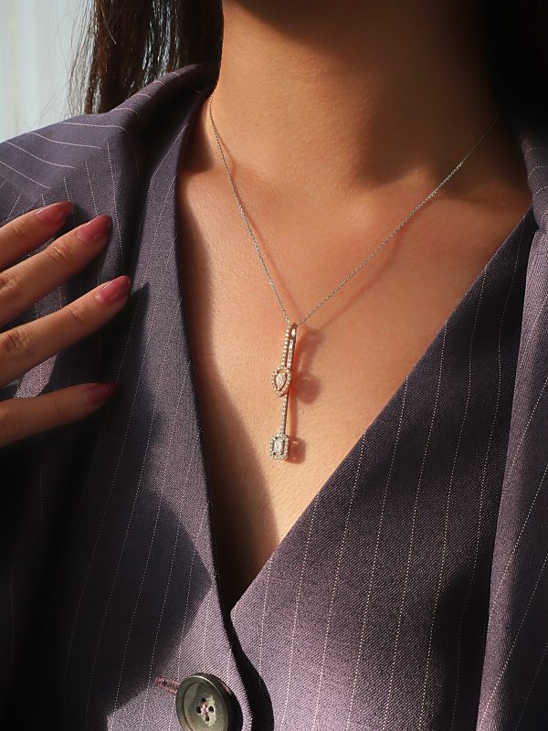 สร้อยคอ K-00314-1  ต่างหู K-00314 - Image 2