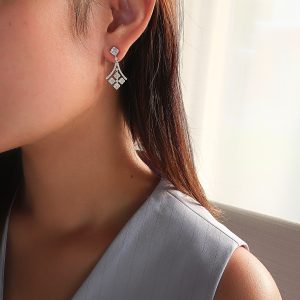 ต่างหูเพชร BE3809WDI1 D1.57ct