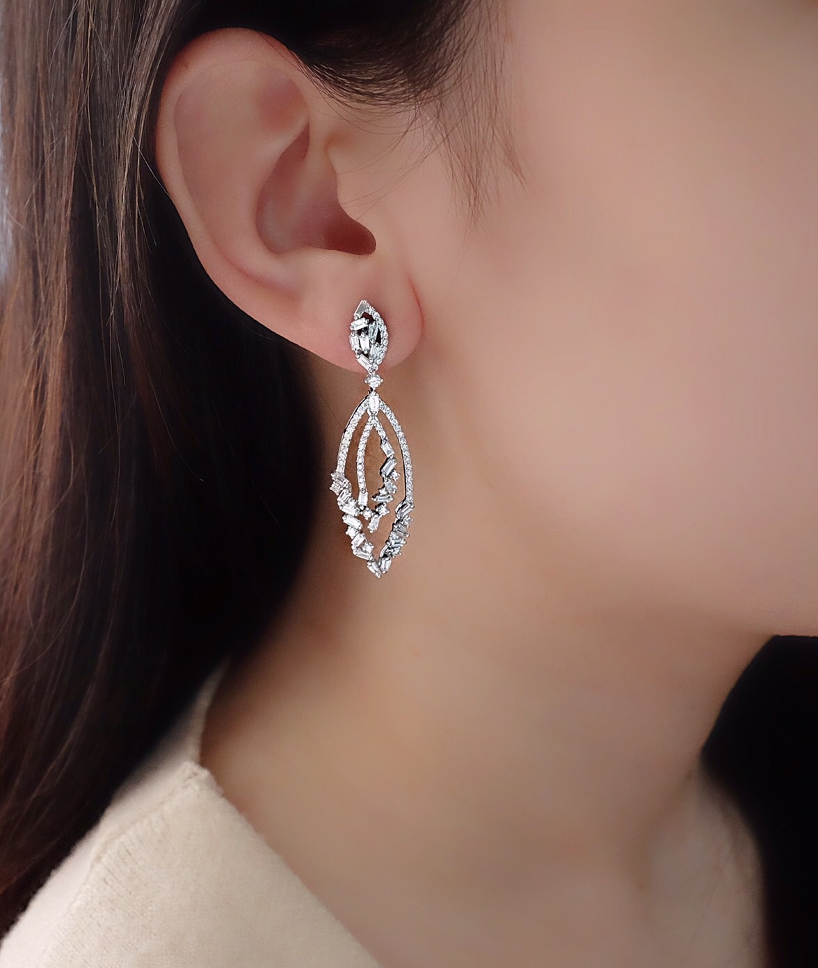 Diamond Earring BE3809WDI1 D1.57ct