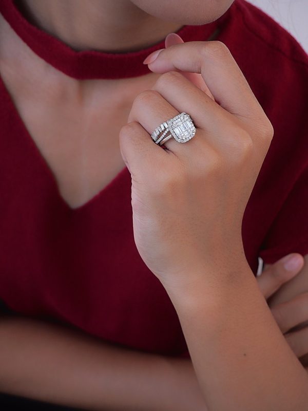 Twisted Diamond Ring - Image 3