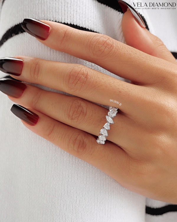 แหวน Fancy Diamond Eternity Ring 1.36 ct - Image 2