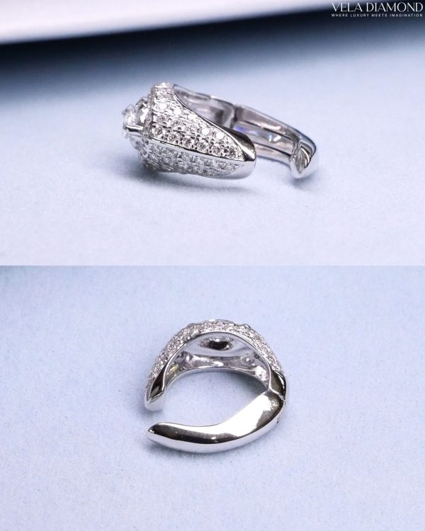 Vela Marquise Diamond Earcuff - Image 6