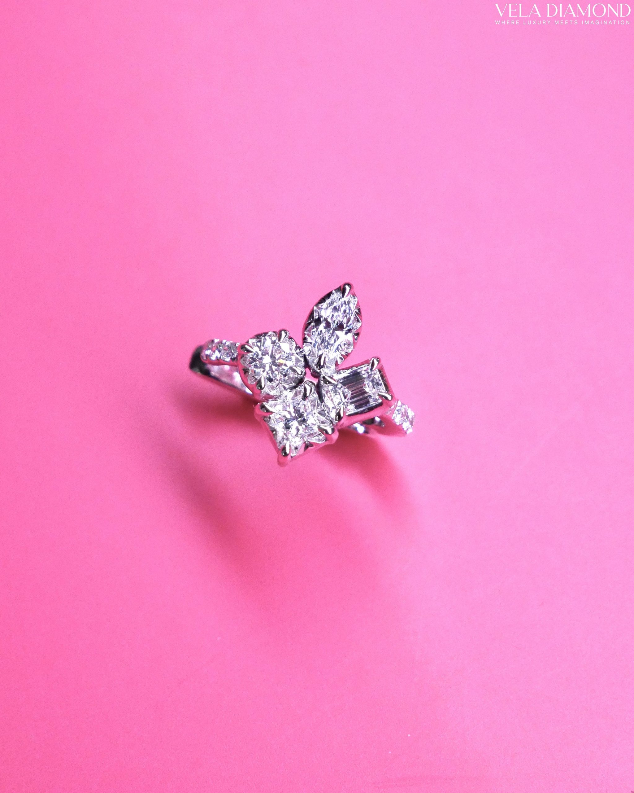 Vela Mix Fancy Diamond Earcuff