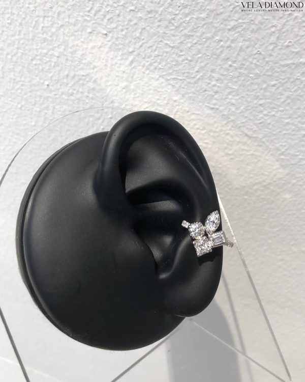 Vela Mix Fancy Diamond Earcuff - Image 5