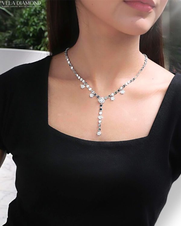 สร้อยคอ Vela Elegant Y Necklace - Image 4