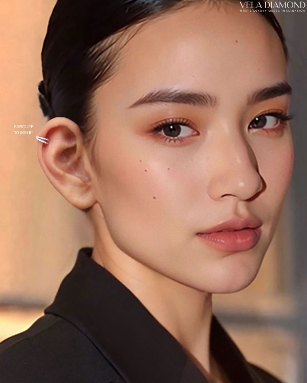 Vela Diamond Earcuff X Collection - Image 2