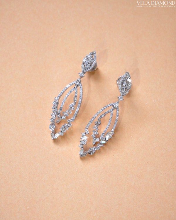 ต่างหูเพชร Vela Shimmer Pair