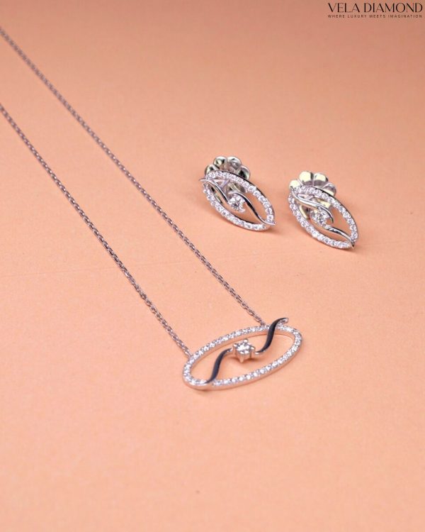สร้อยคอ จี้เพชร Minimal Sparkle