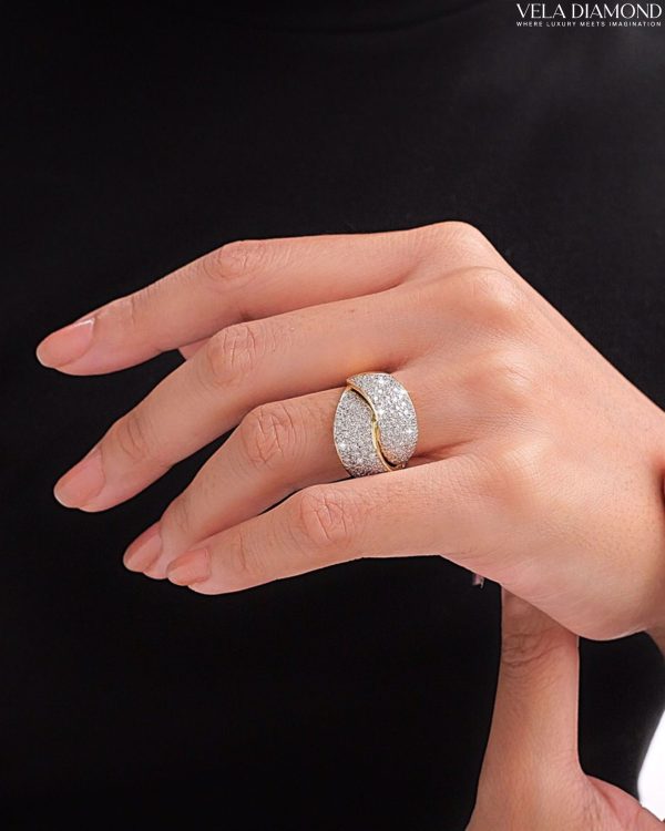 Radiant Twist Diamond Ring - Image 2