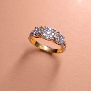 แหวนเพชร Illusion Sparkle Ring