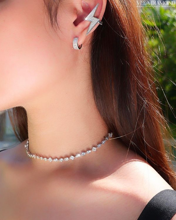 Vela Thunder Diamond Earcuff - Image 2