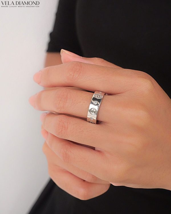 แหวนเพชร Circle Code Ring - Image 2