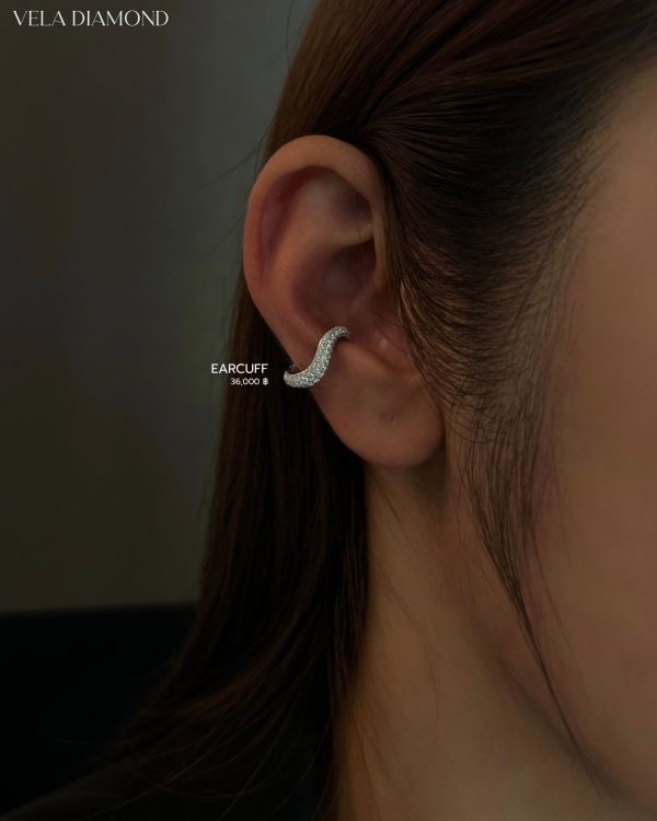 Adorn Pavé Diamond Earcuff — Adorn Collection - Image 6