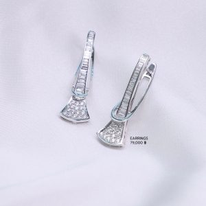 Vela Baguette Flow Earrings